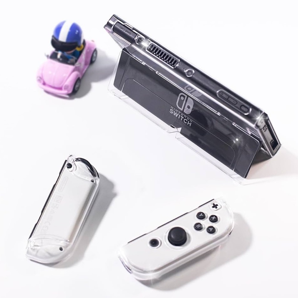 ✨BNWT - Transparent Protective case with NS Switch Accessories✨ - Picture 3 of 9